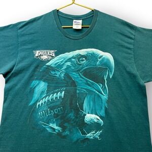 Vintage 90s Philadelphia Eagles Pro Player USA Single Stitch Eagle T Shirt XL